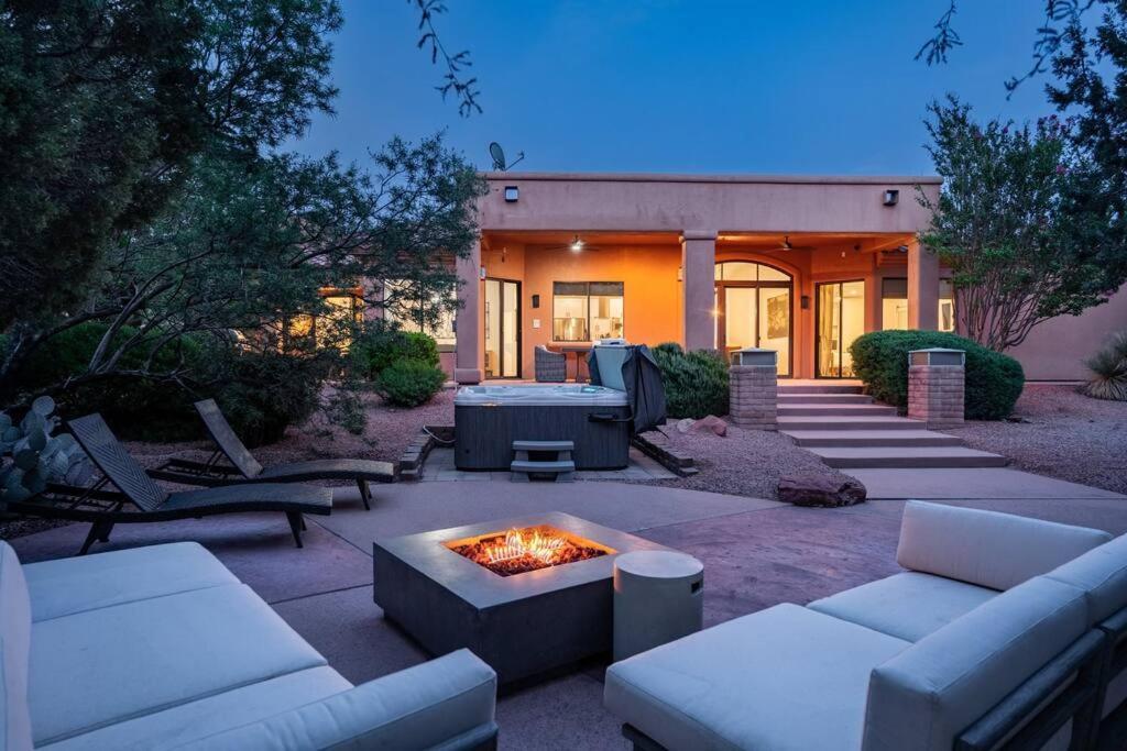 Amazing Luxury Home With Hot Tub & Views Sedona Exterior photo