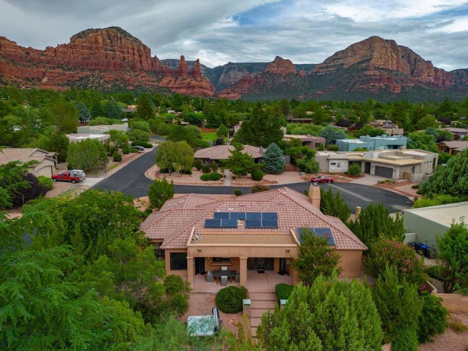 Amazing Luxury Home With Hot Tub & Views Sedona Exterior photo