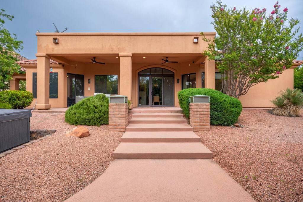 Amazing Luxury Home With Hot Tub & Views Sedona Exterior photo