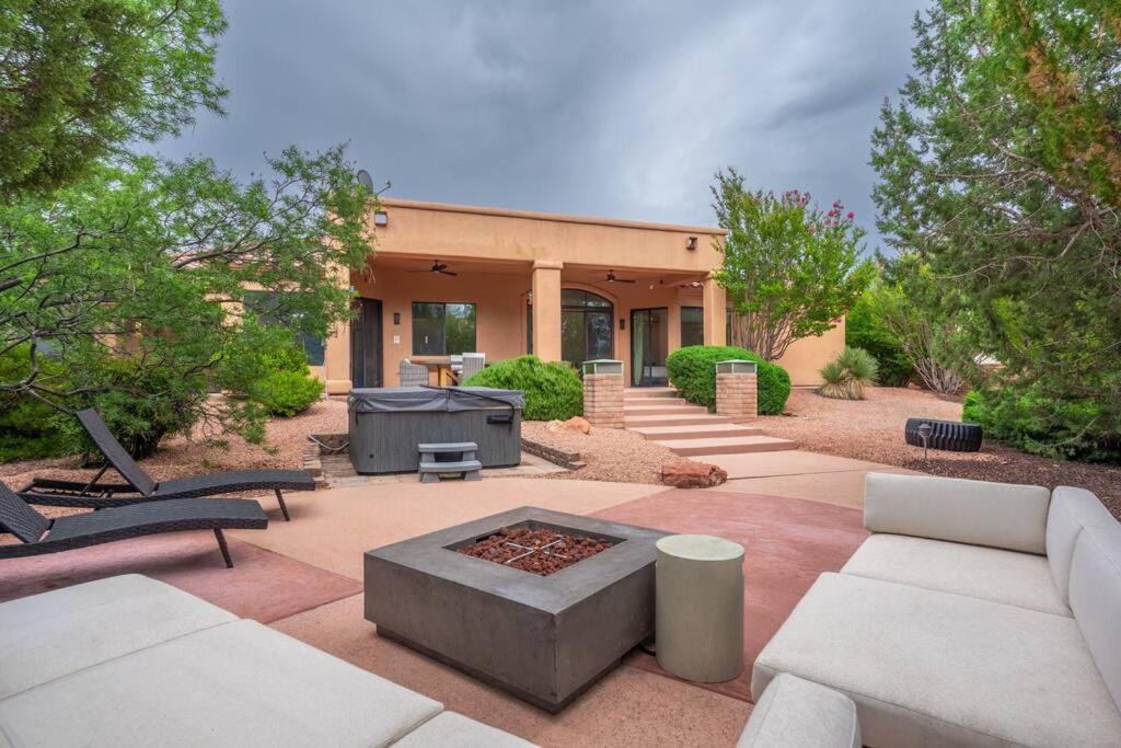 Amazing Luxury Home With Hot Tub & Views Sedona Exterior photo